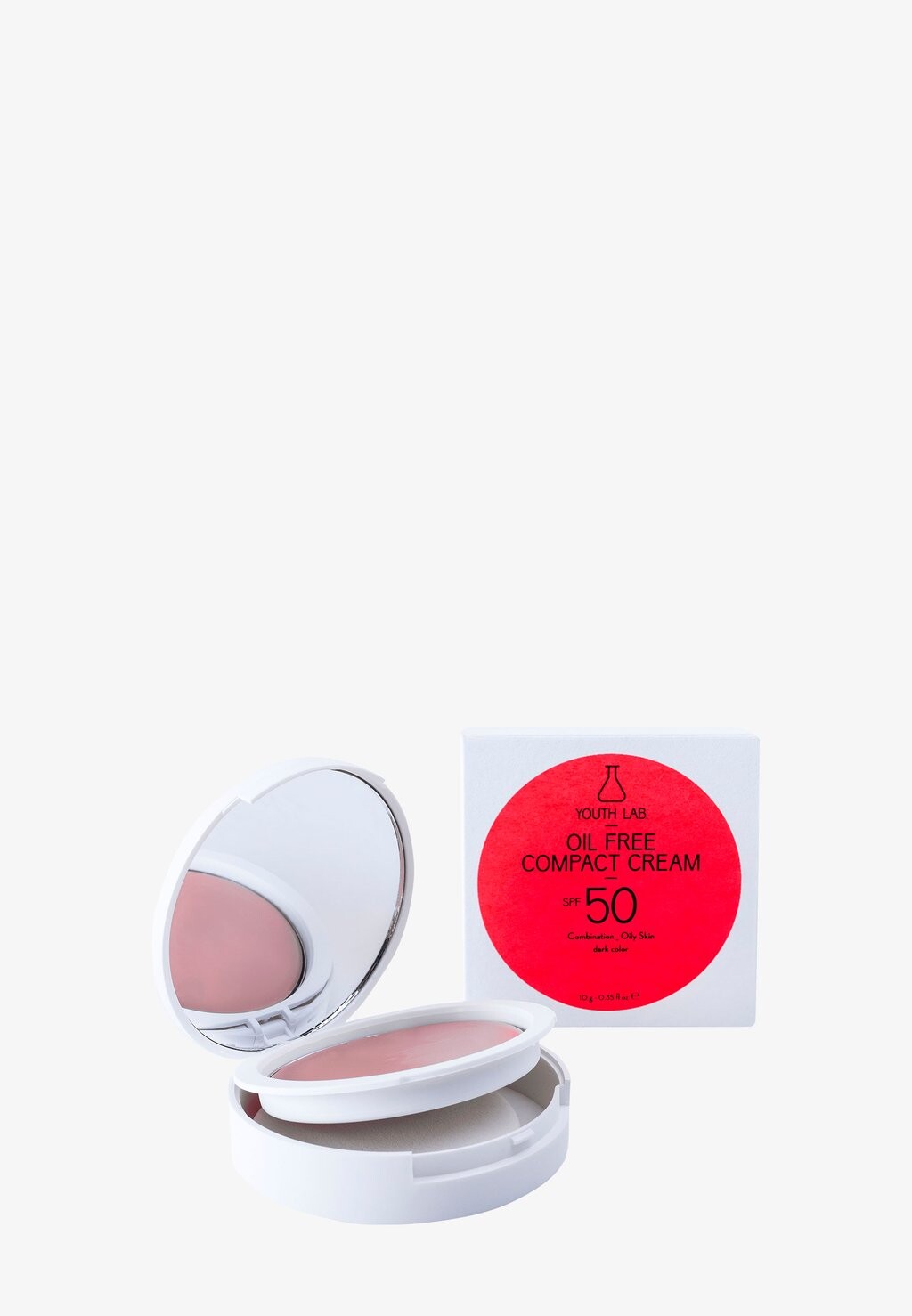 

Дневной крем Oil Free Compact Cream Spf 50 YOUTH LAB, цвет dark color