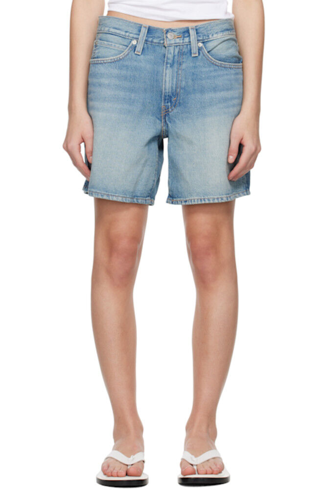 

Синие 94 мешковатые джинсовые шорты Levi's