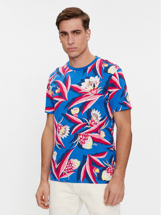 

Футболка стандартного кроя Polo Ralph Lauren, синий