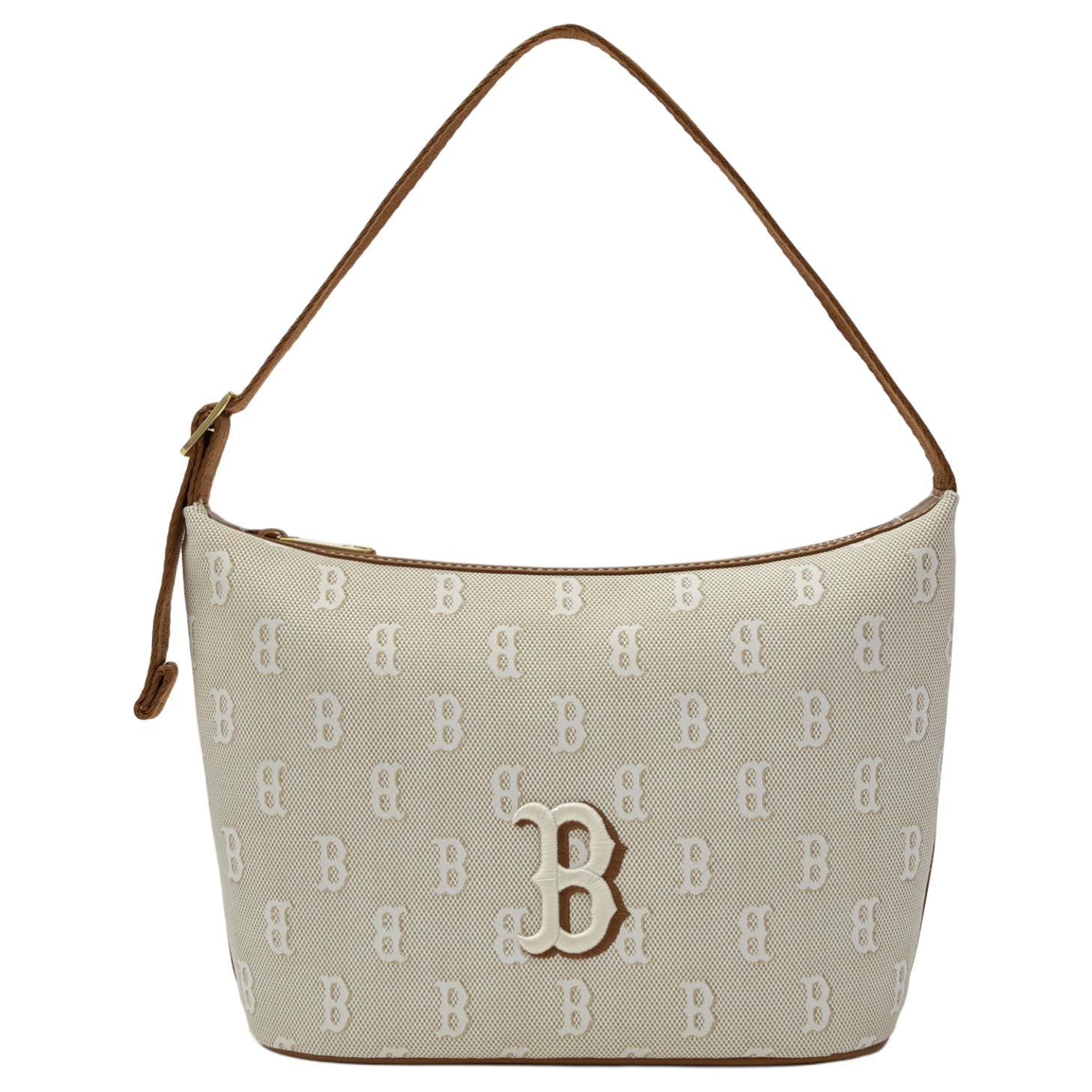 

MLB Сумка через плечо Boston Red Sox серии Monogram унисекс цвета хаки, Khaki
