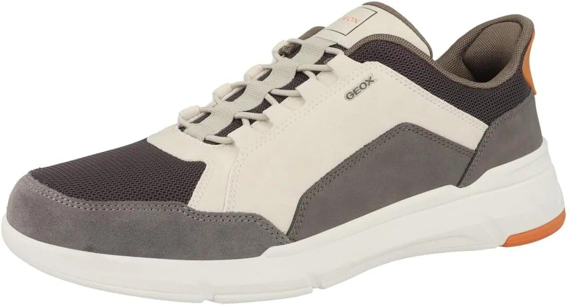 Мужские кроссовки Geox U Vittour A, Off White Dk Grey — фото 4