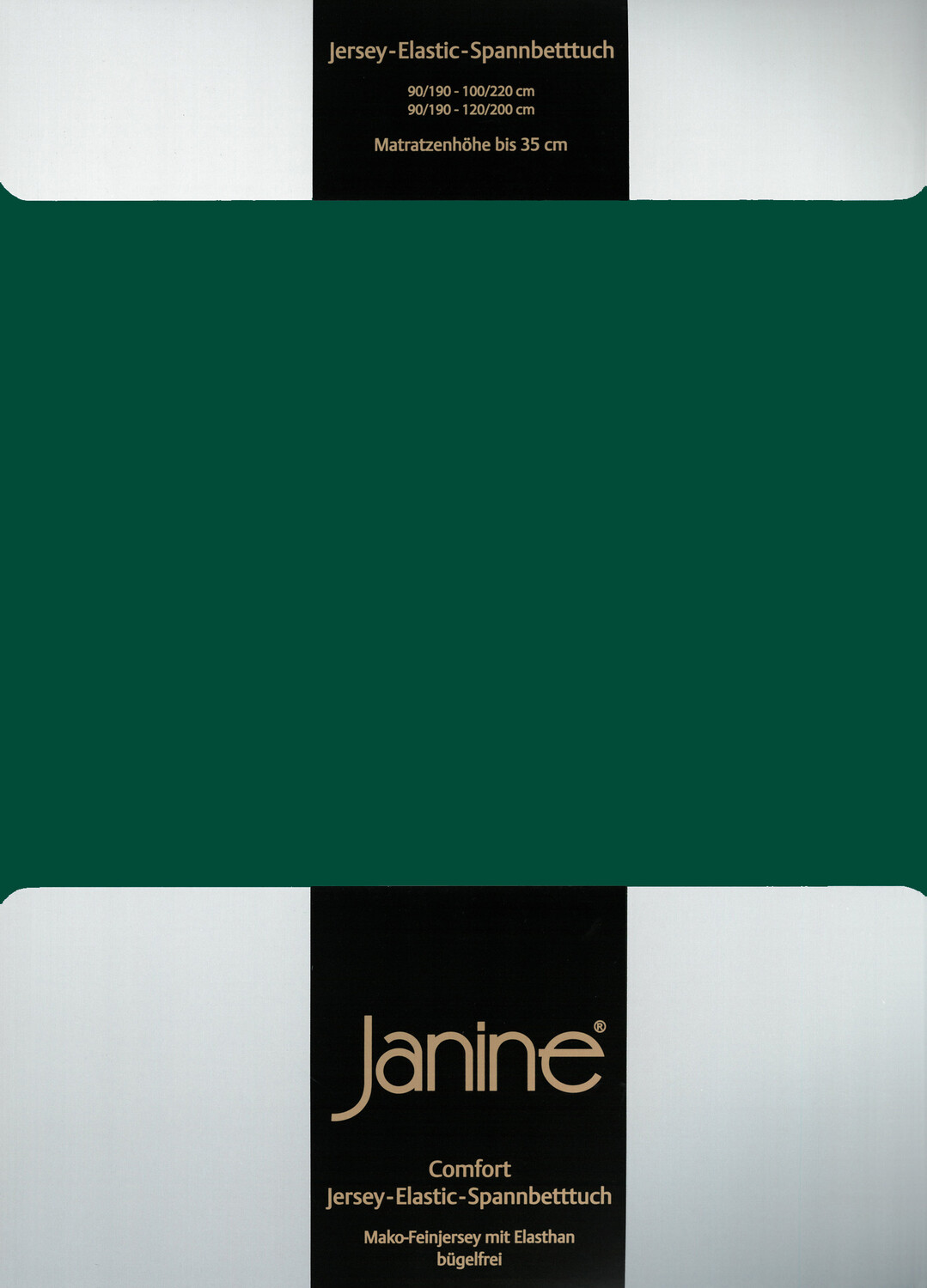 

Простыня Janine Elastic Jersey, цвет waldgrün