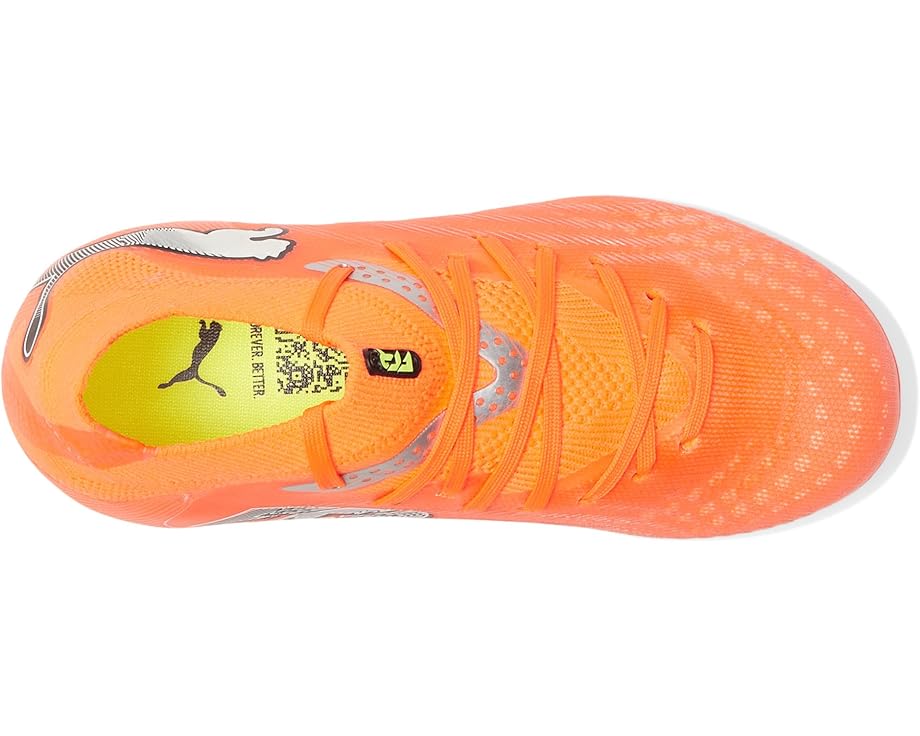 Детские бутсы Puma Future 9 Pro Firm/Artificial Ground (маленькие дети/большие дети) PUMA Kids, Glowing Red/White/Black/Silver — фото 2