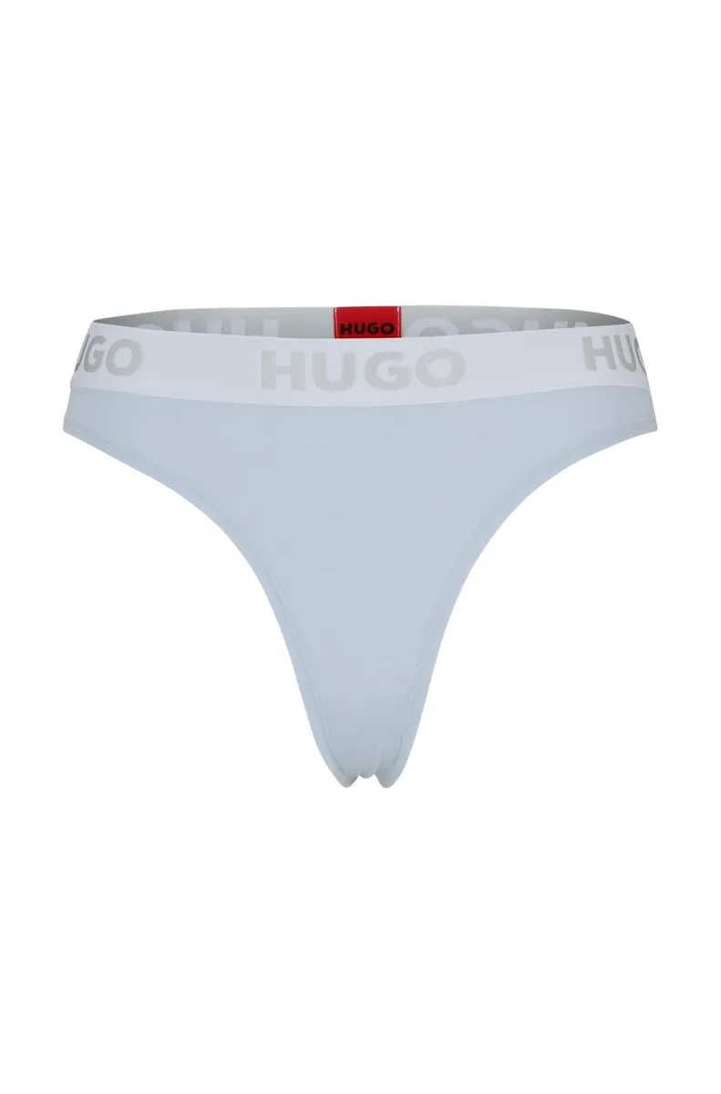 

Стринги HUGO Underwear "THONG SPORTY LOGO", с логотипом HUGO на эластичном поясе, фиолетовый