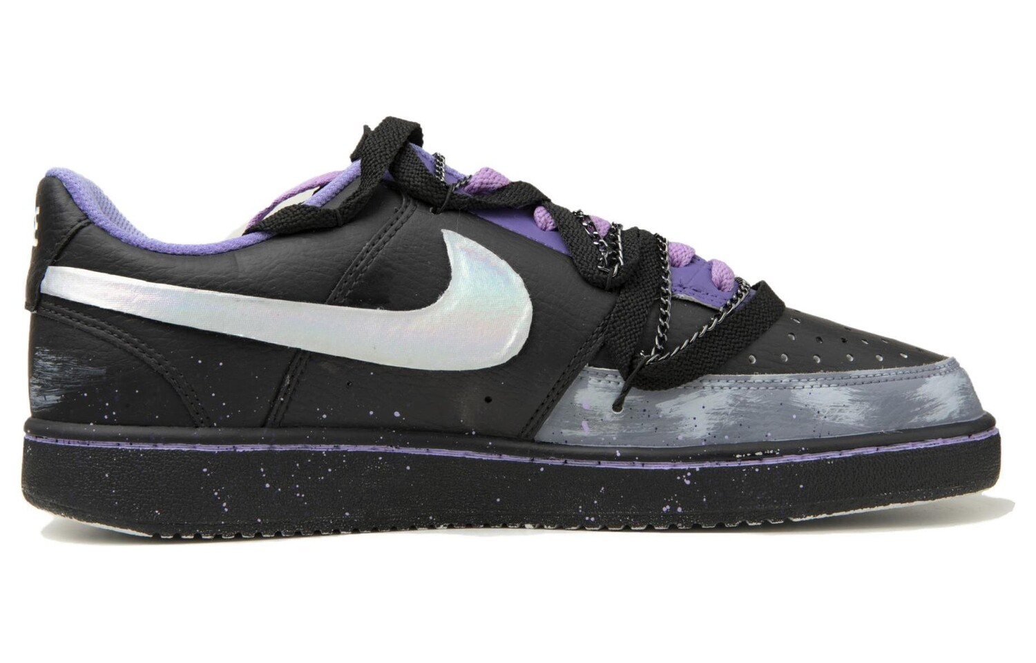 

Мужские кроссовки для скейтбординга Nike Court Vision 1, Black