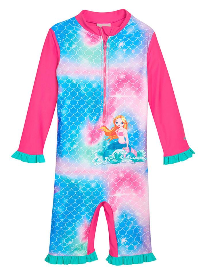 

Купальник Playshoes, цвет pink/blau