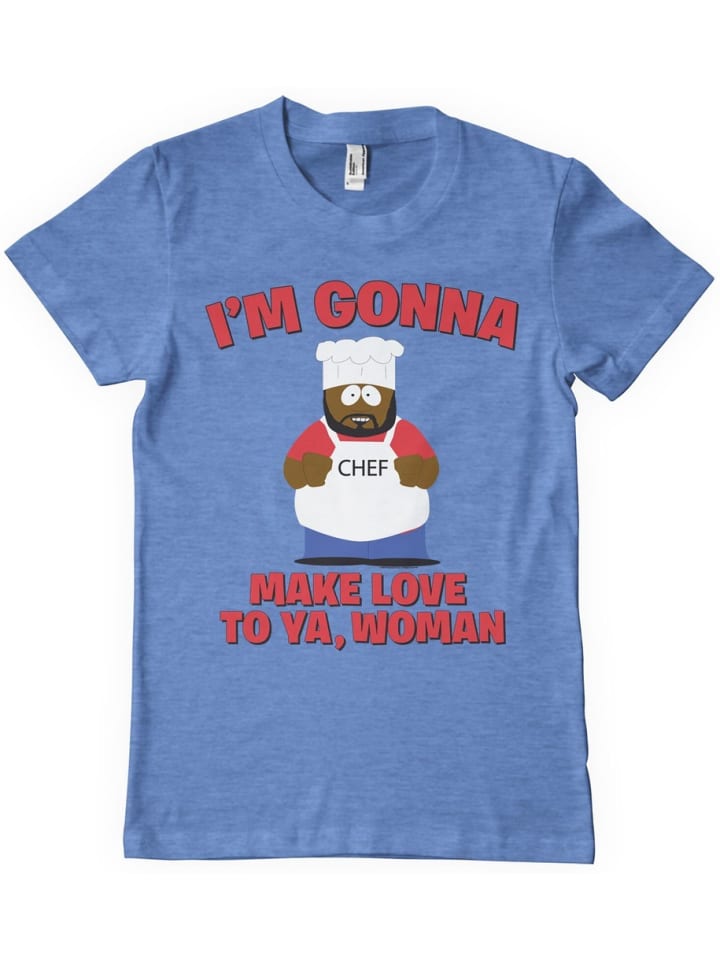 

Футболка Я займусь с тобой любовью синего цвета South Park, Синий, Футболка Я займусь с тобой любовью синего цвета South Park