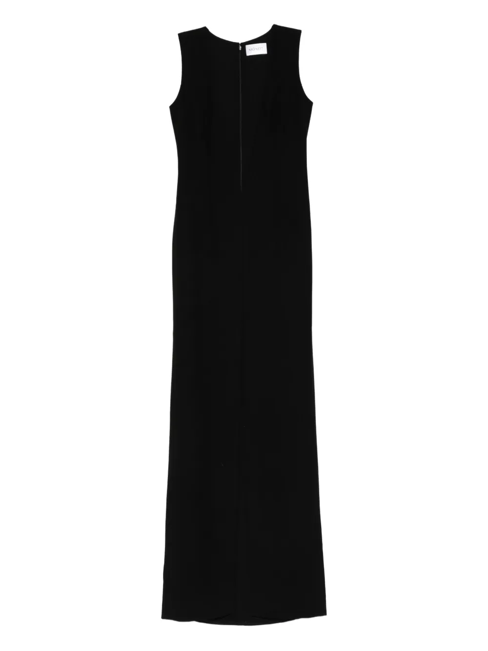 

Платье макси с V-образным вырезом Mônot, черный