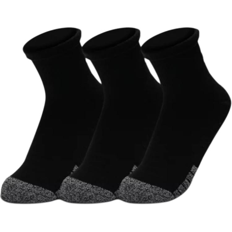 

Носки Unisex 3 Pack Black Under Armour, 1 комплект 3 пары (Черный)