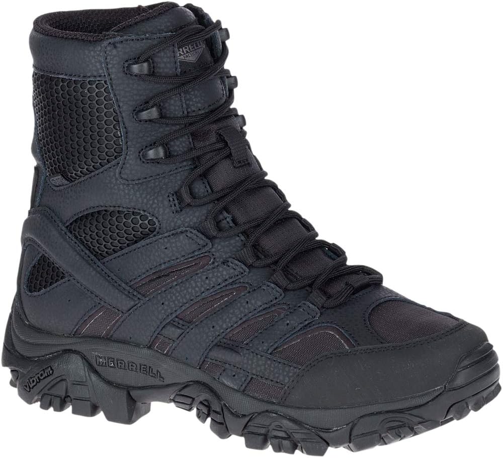 

Мужские ботинки Merrell Moab 2 Mid Tactical WP - Бриндл, черный
