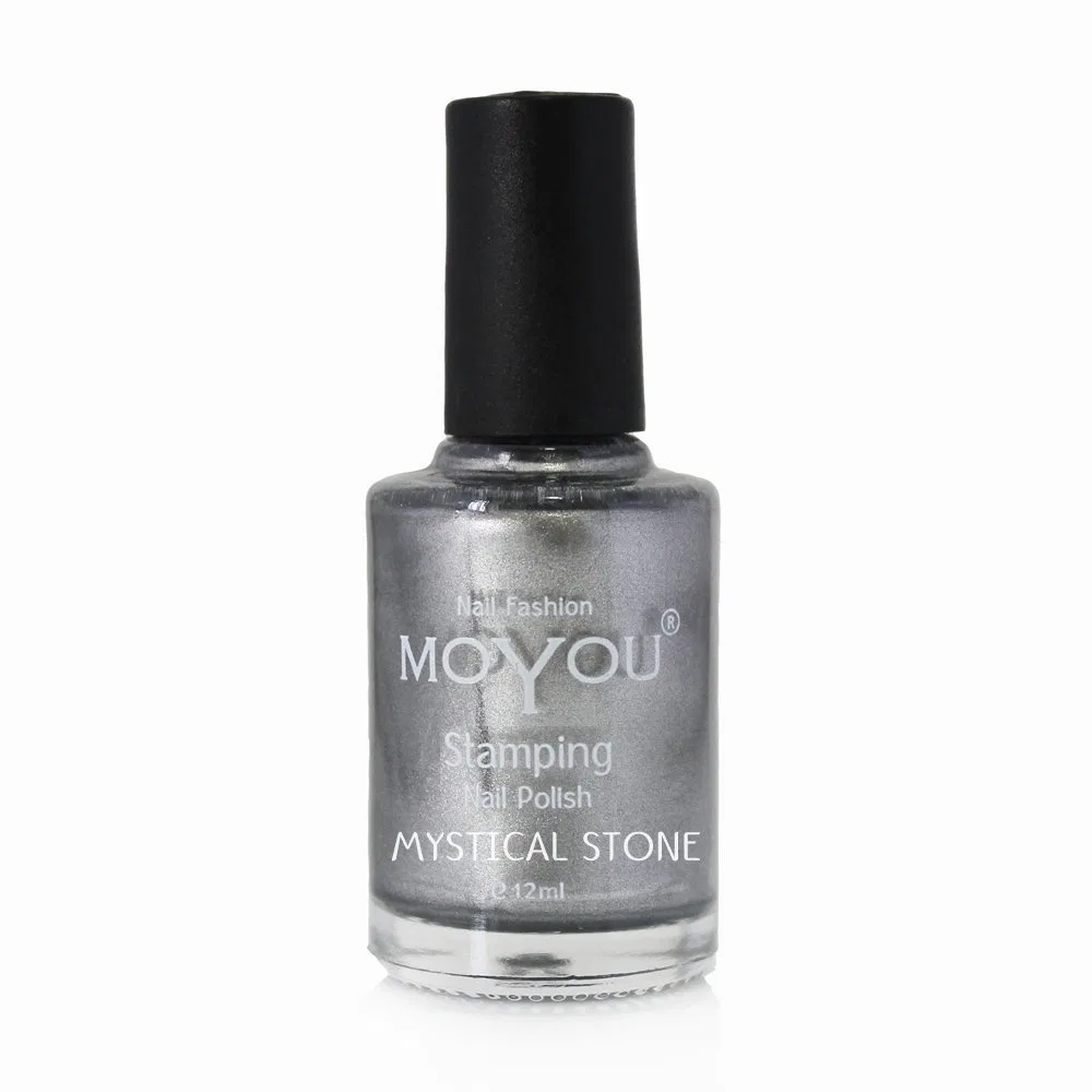 Лак для стемпинга MoYou Nails Original Silver Colour Moyou London — фото 2