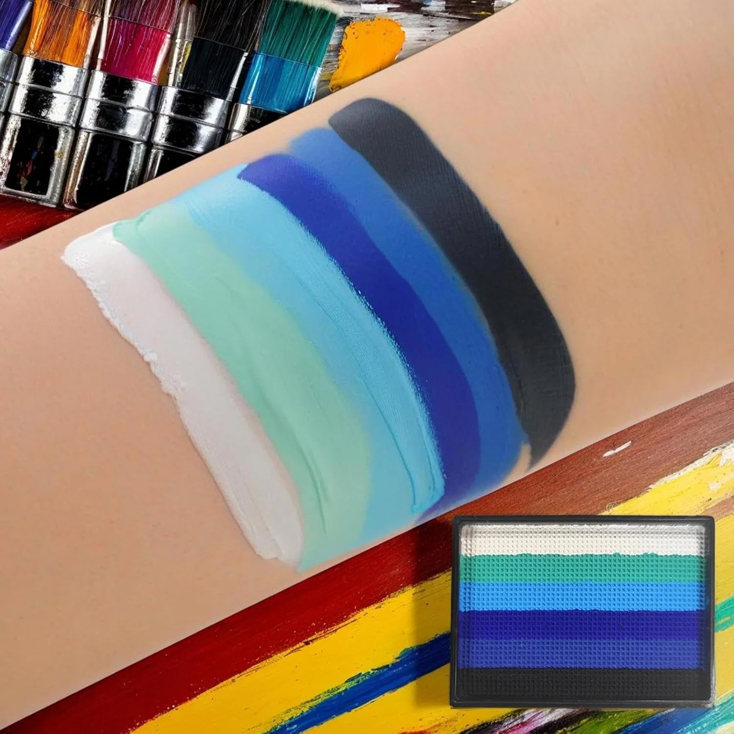 Палитра для лица и тела Rainbow Body Palette, 03, 25 г — фото 3