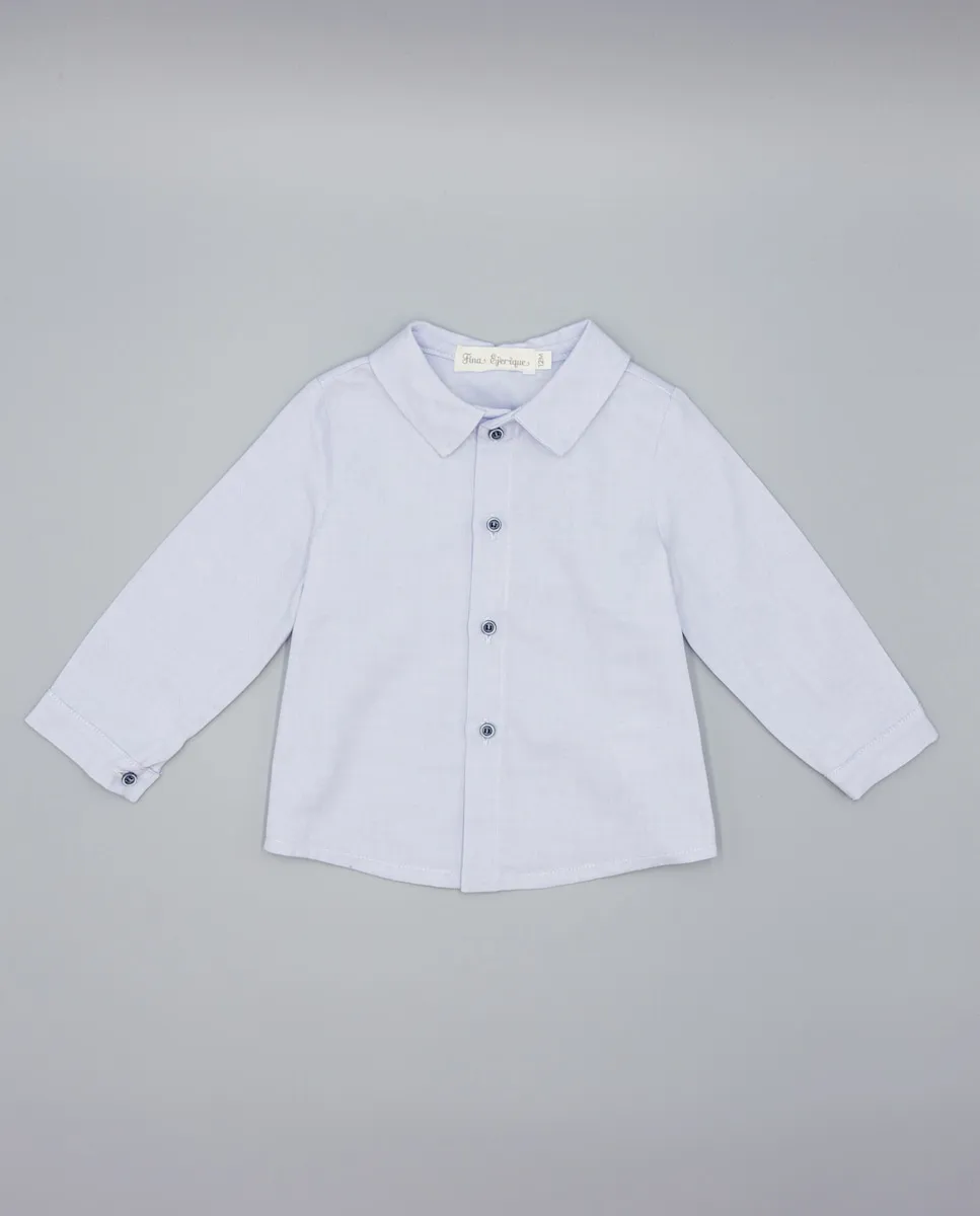 

Детская рубашка с V-образным вырезом Fina Ejerique, синий