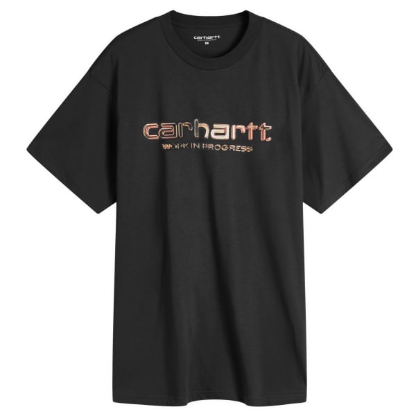 

Футболка с надписью Solar Chrome Carhartt Wip, черный