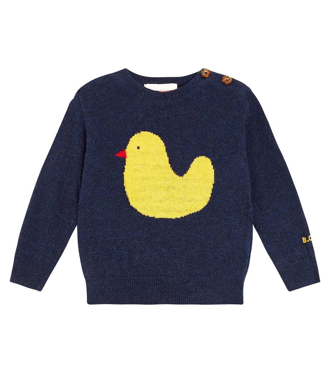 

Свитер Baby Rubber Duck из шерстяной смеси Bobo Choses, Midnight Blue