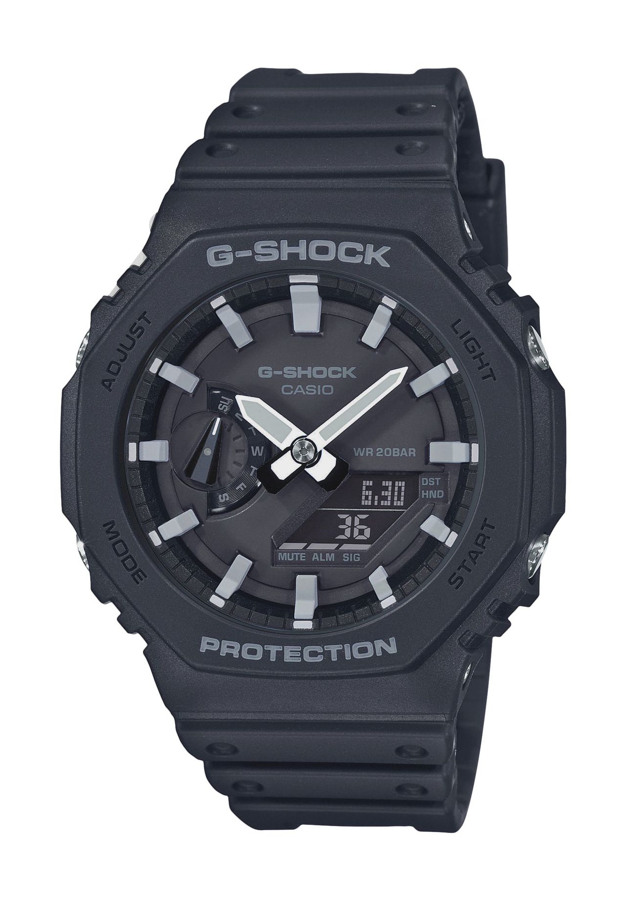 

Мужские многофункциональные часы GA-2100-1AER G-SHOCK, черный