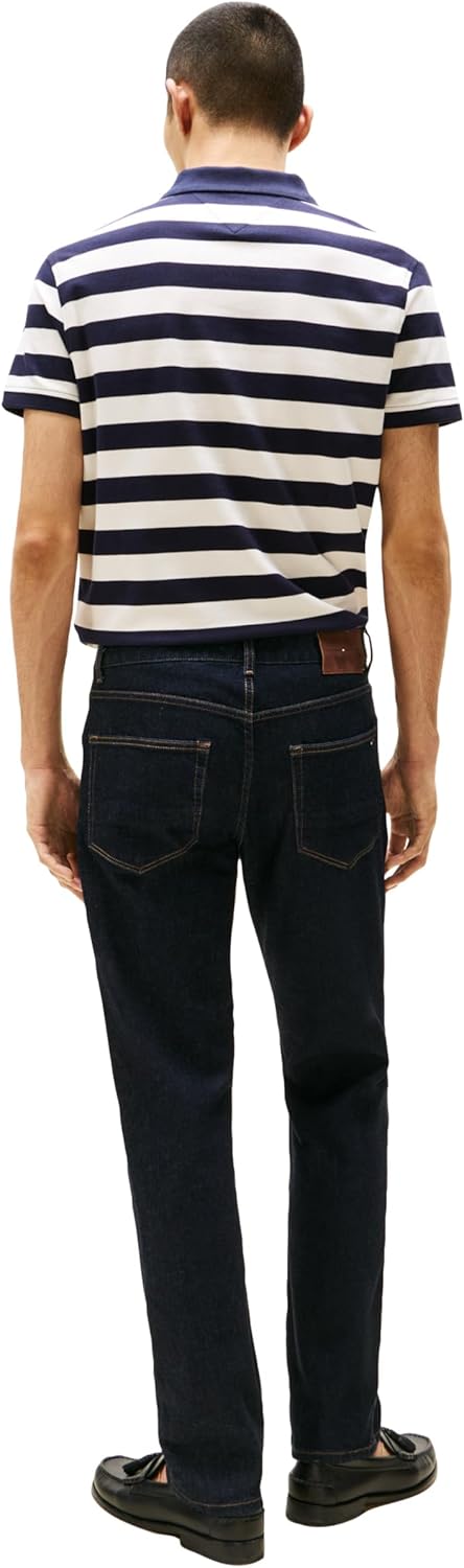 Мужские джинсы Tommy Hilfiger Slim Straight Fit Stretch, Rinse — фото 4