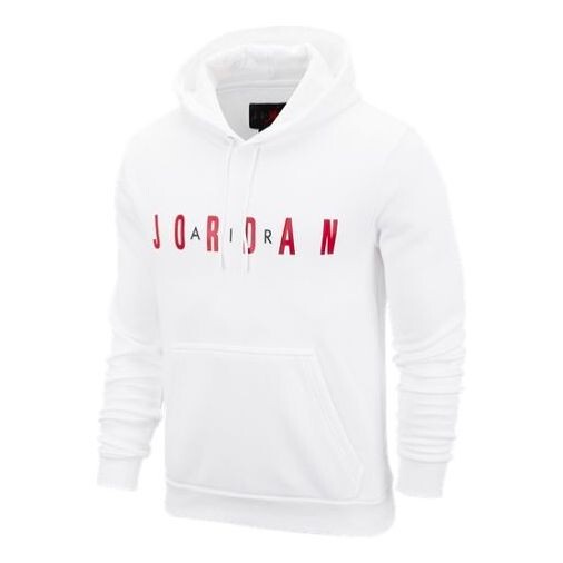 

Толстовка Men's Air Jordan Alphabet Logo White, белый