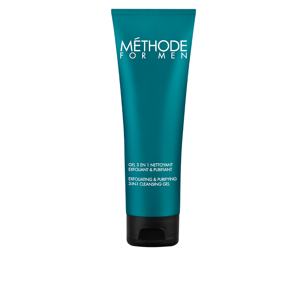 

Очищающий гель для лица Méthode for men gel 3en1 nettoyant exfoliant&purifiant Jeanne piaubert, 125 мл