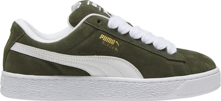 

Кроссовки Suede XL 'Dark Olive', зеленый