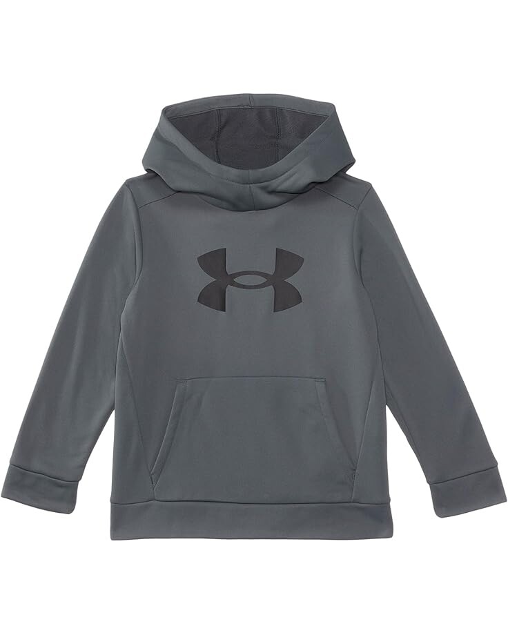 

Худи Under Armour Kids Fleece Big Logo Hoodie, цвет Castlerock/Black