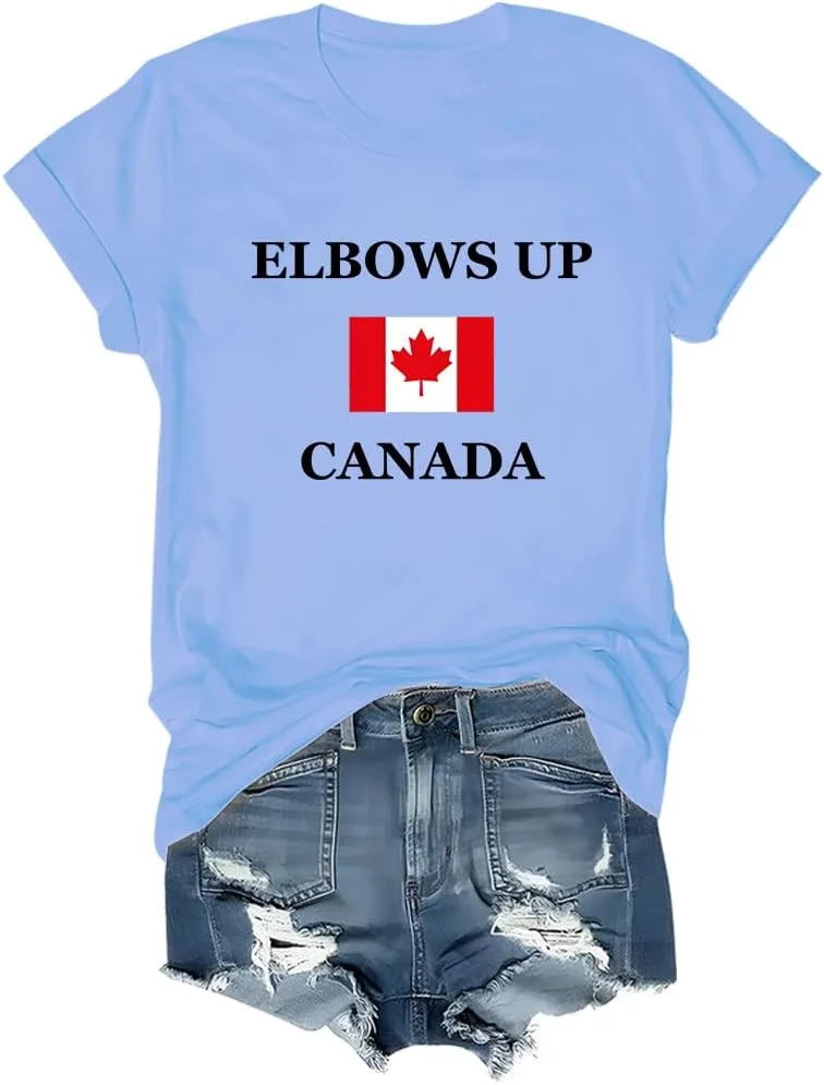 

Футболка Elbows Up Canada