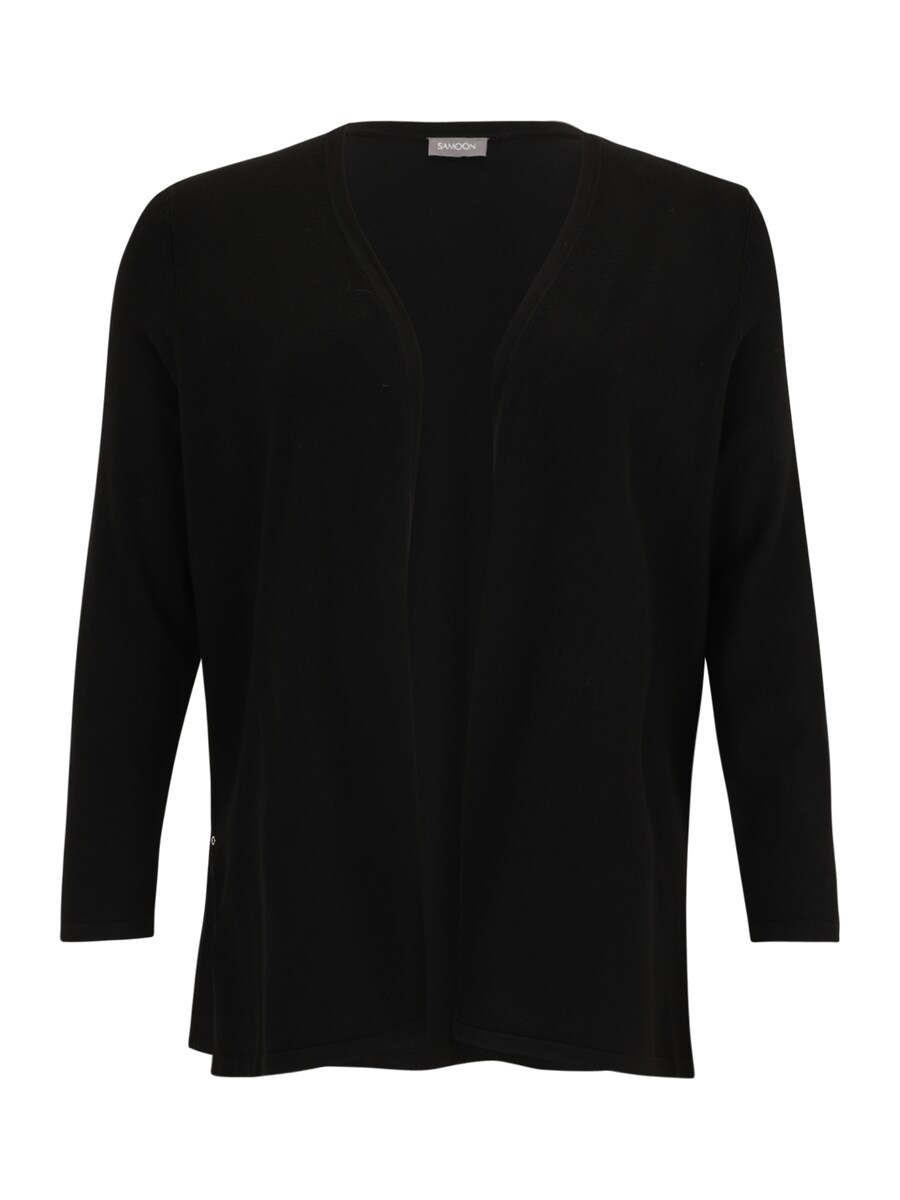 

Вязаный кардиган SAMOON, черный