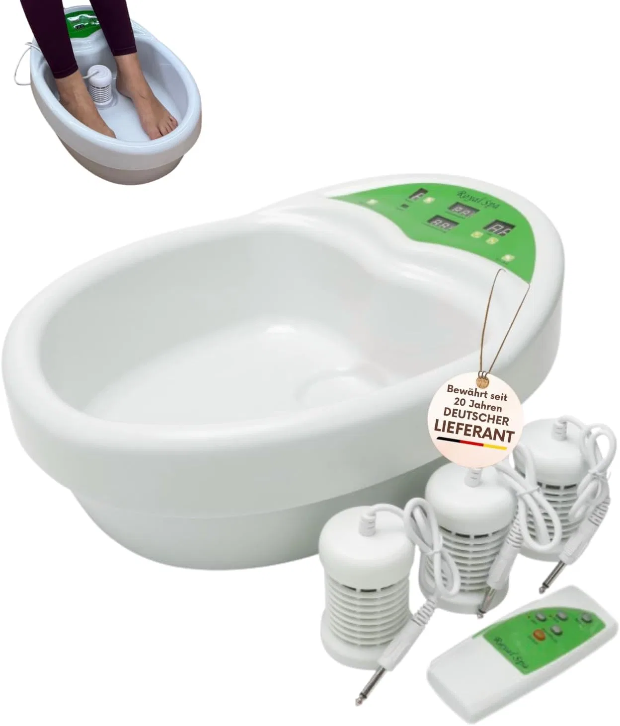 Ванночка для ног Royal Spa с функцией детоксикации Chi-Enterprise