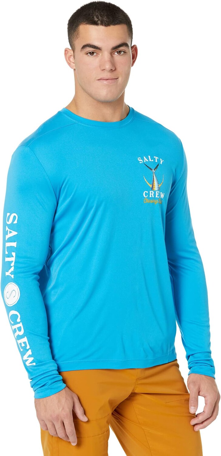 

Плавки Salty Crew Tailed Long Sleeve Sunshirt, синий