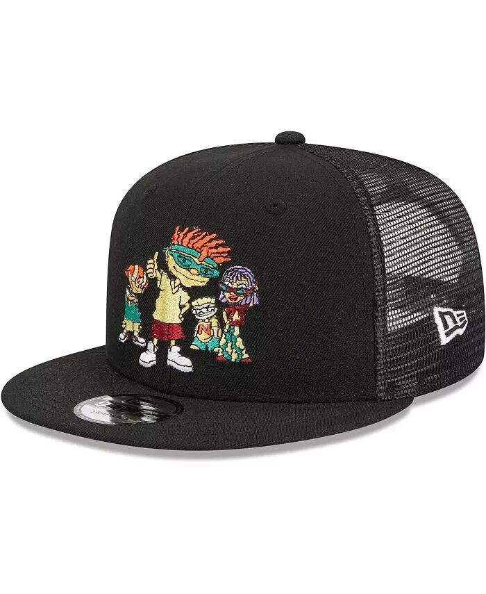 

Мужская черная кепка Rocket Power Trucker 9FIFTY Snapback New Era, черный