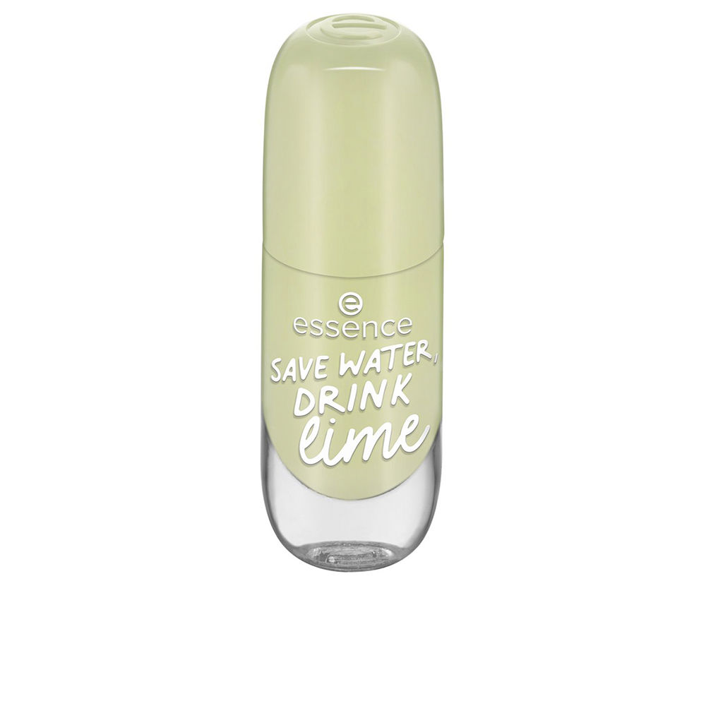 

Лак для ногтей Gel nail colour esmalte de uñas Essence, 8 мл, 49-save water, drink lime