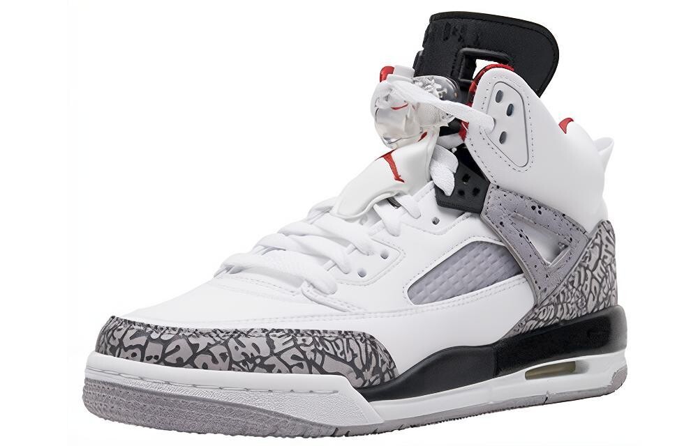 Кроссовки Jordan Spizike Vintage Basketball, белый/серый — фото 2