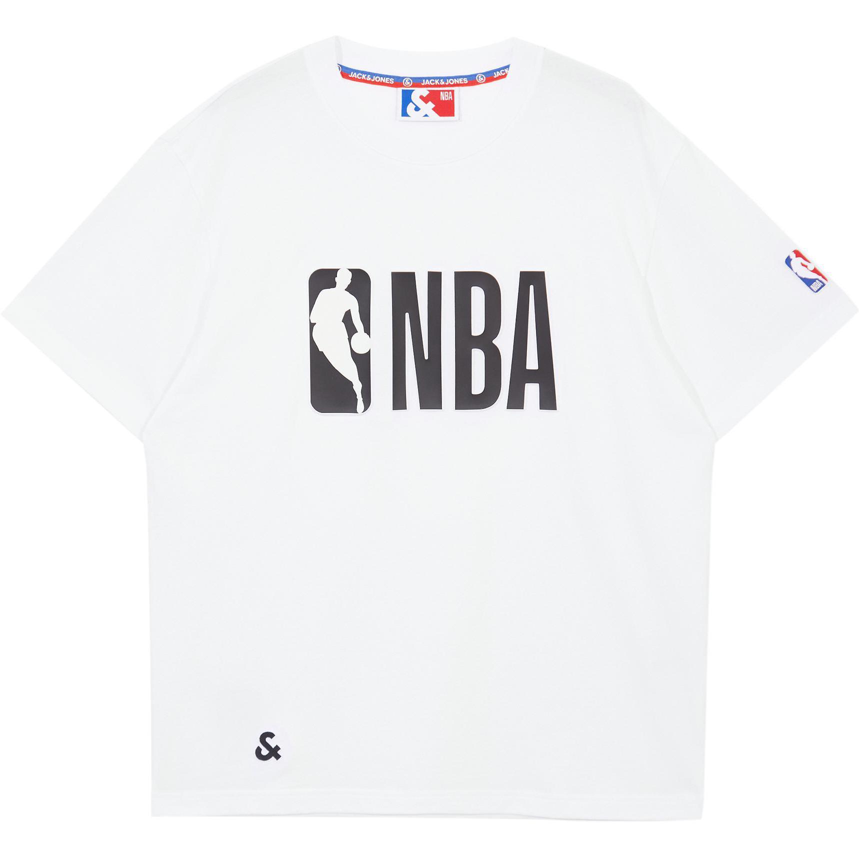

Футболка JACK JONES· x NBA весна-лето унисекс JACK&JONES, Raw White