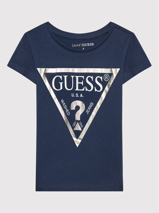 

Футболка стандартного кроя Guess, синий