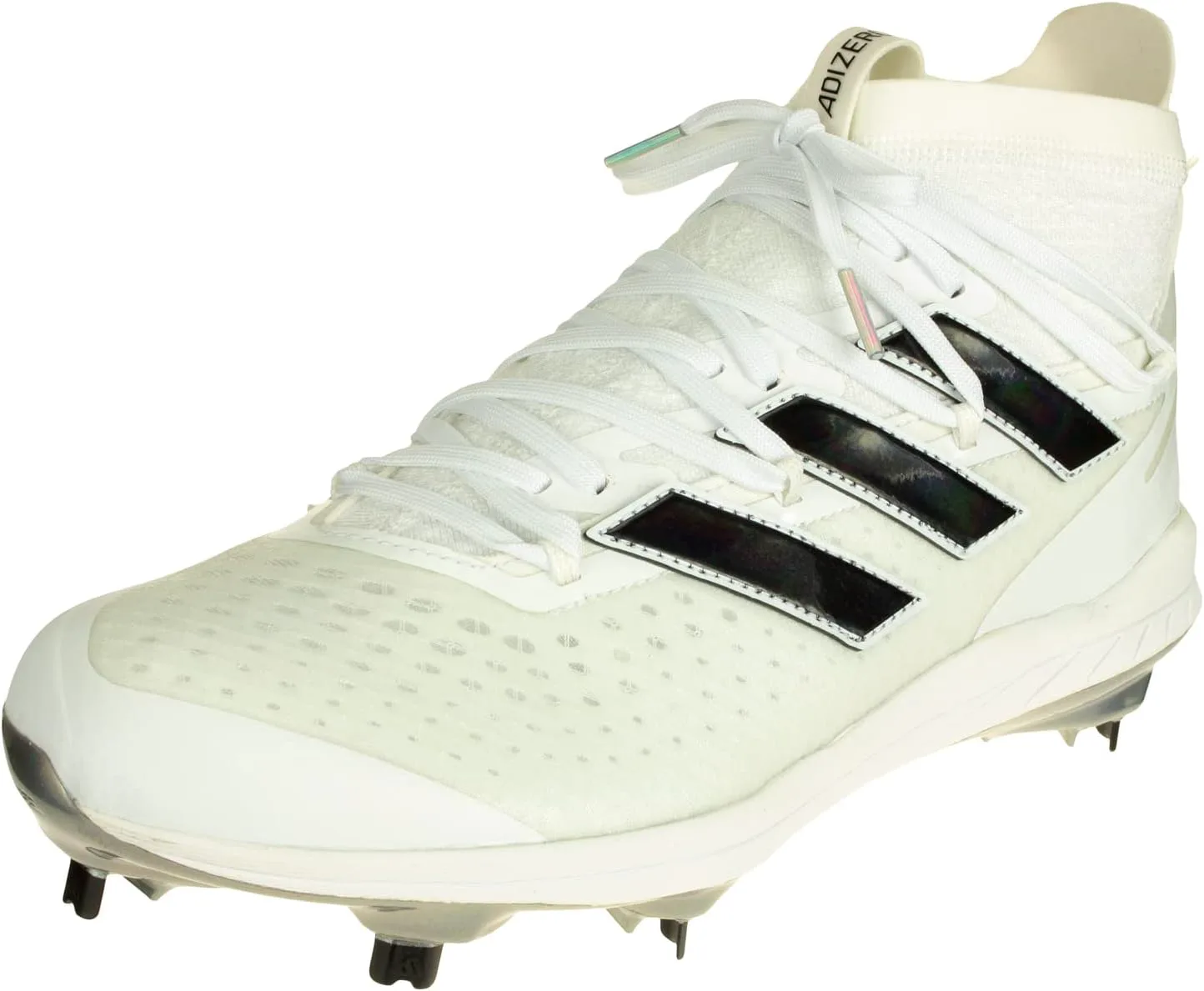 Бейсбольные бутсы Adidas Adizero Afterburner 8 для мужчин, белый — фото 4
