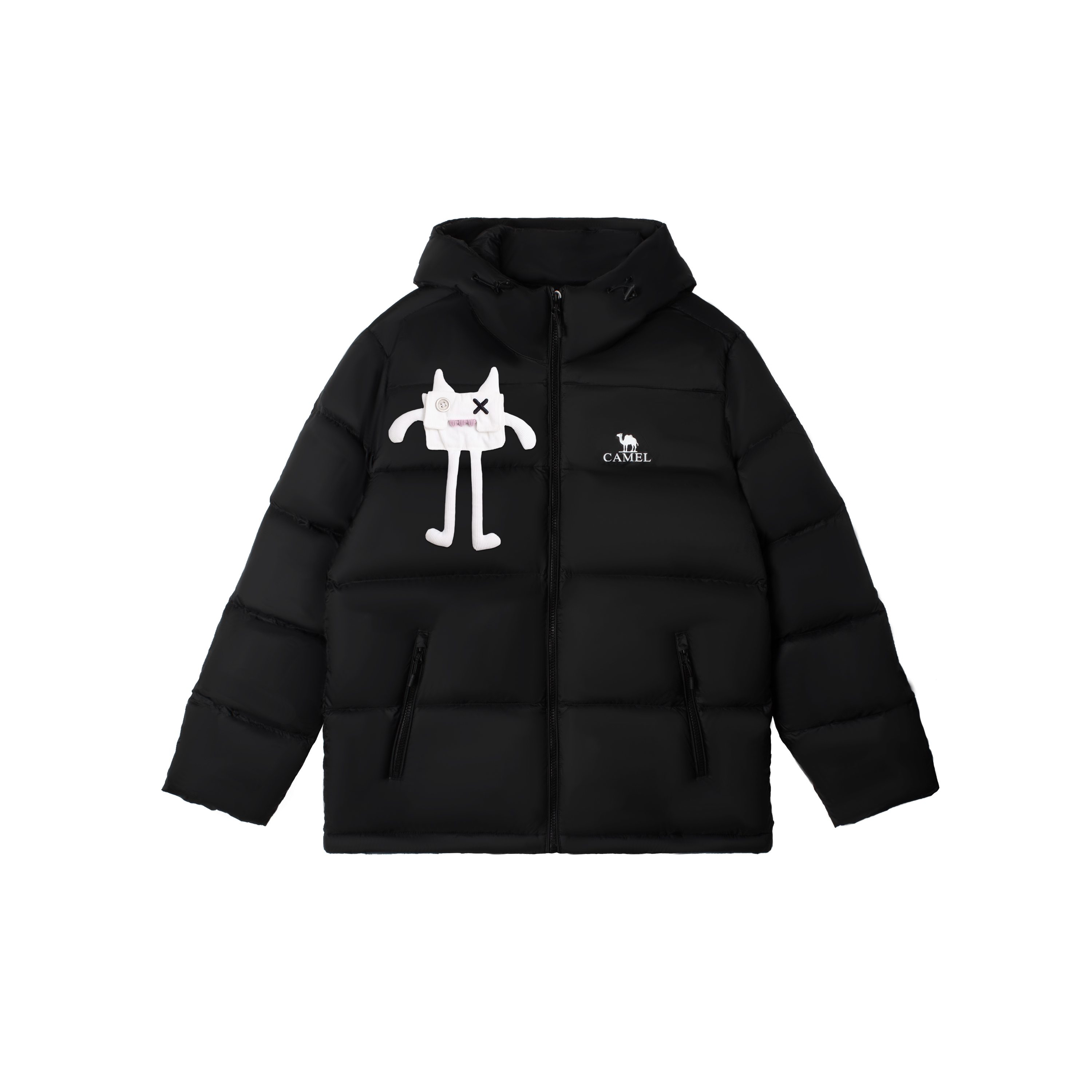 

Теплая куртка из флисовой коллекции Down Unisex CAMEL, phantom черный