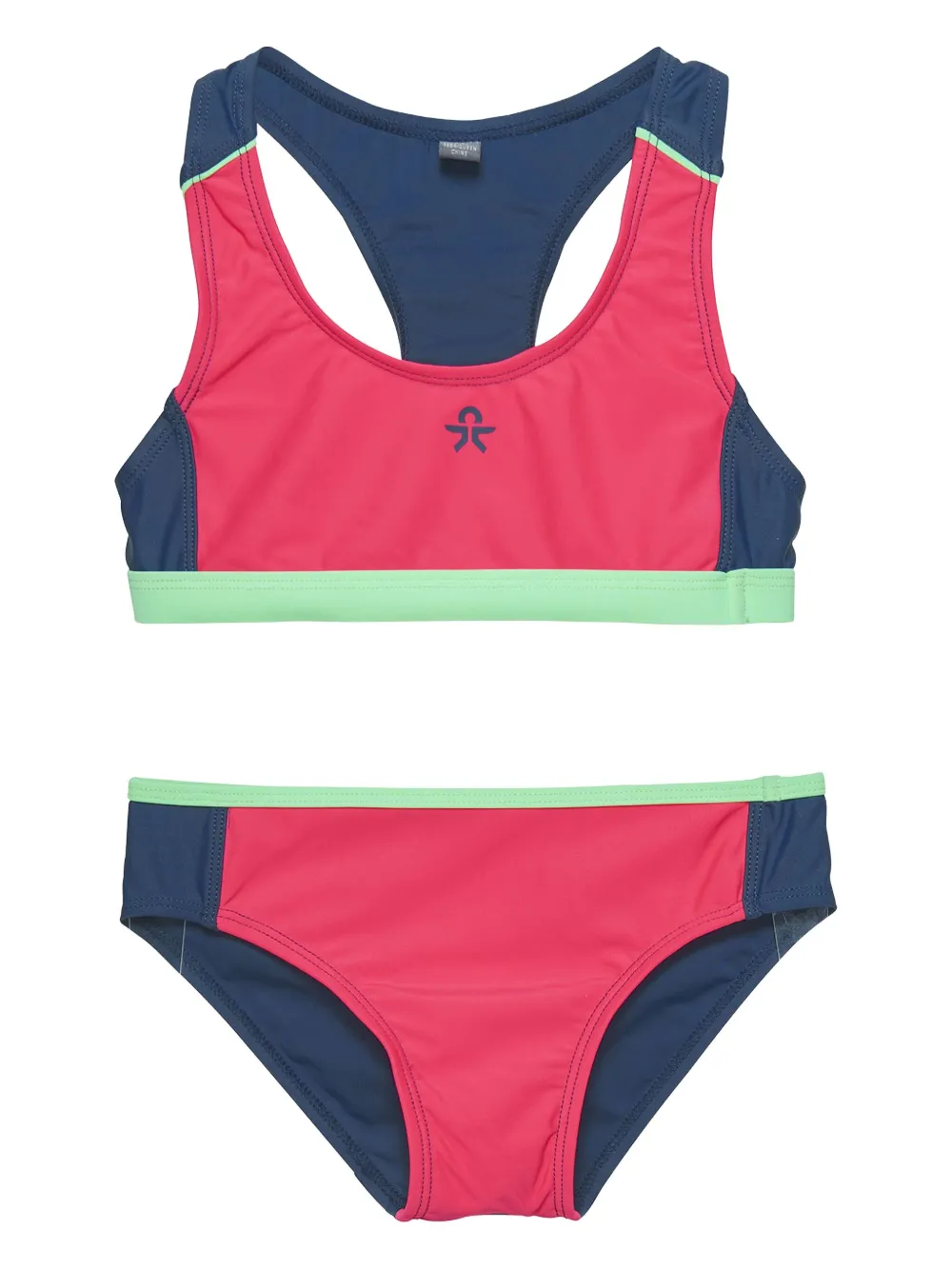 Бикини в стиле колор-блок Color Kids, розовый