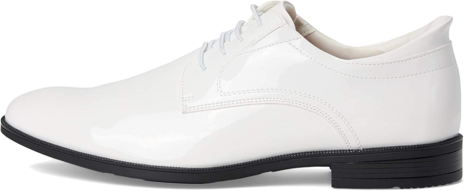 Мужские туфли оксфорды Marc Joseph New York State Street Tuxedo (технология Hands Free), белый — фото 4