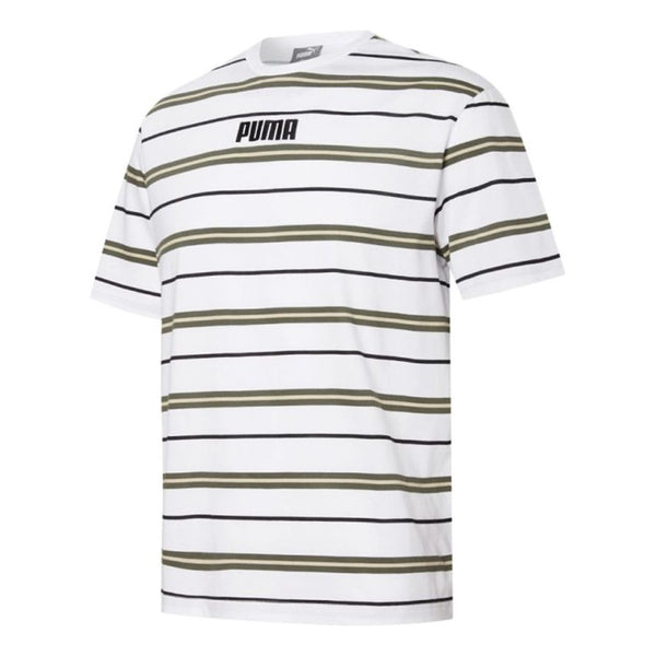 

Футболка modern basics advanced tee leisure sports short sleeve white Puma, белый