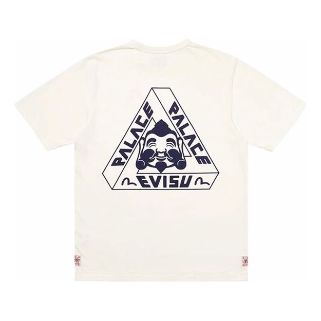 

Футболка PALACE x EVISU PALACE Evisu Chest Logo Short Sleeve Unisex White, белый