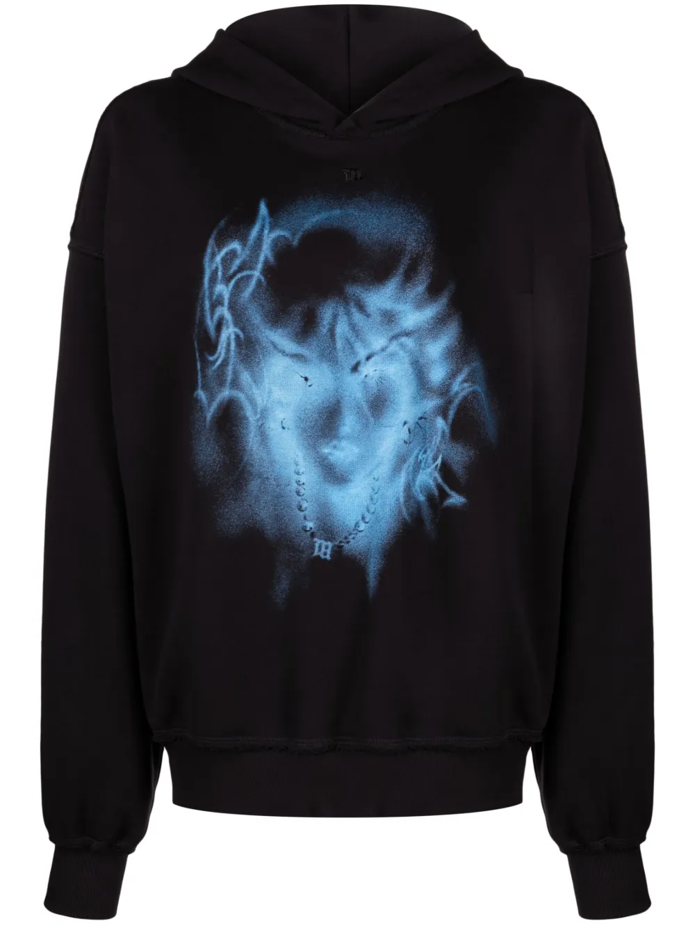 

Худи с графичным принтом Misbhv, черный