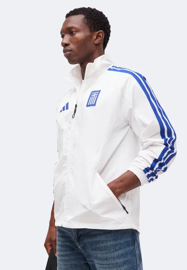 Куртка Adidas Performance Greece Home Anthem, белый — фото 4
