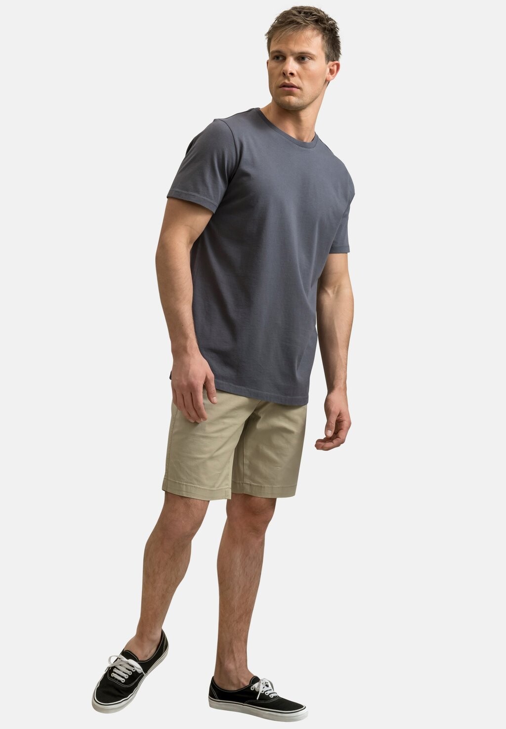 

Базовая футболка CREW NECK REGULAR FIT KAFT, светло-голубой