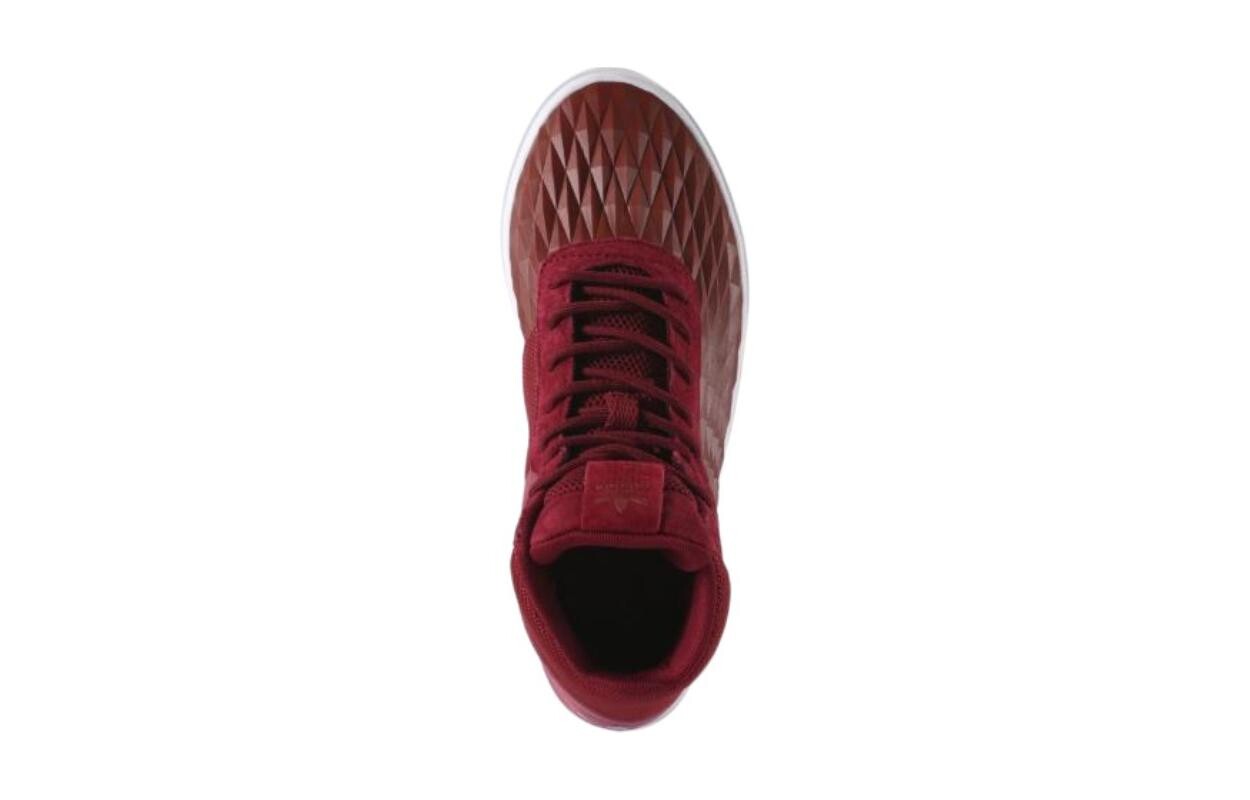 Детские баскетбольные кроссовки GS Mid-top Red Adidas Originals, красный — фото 4