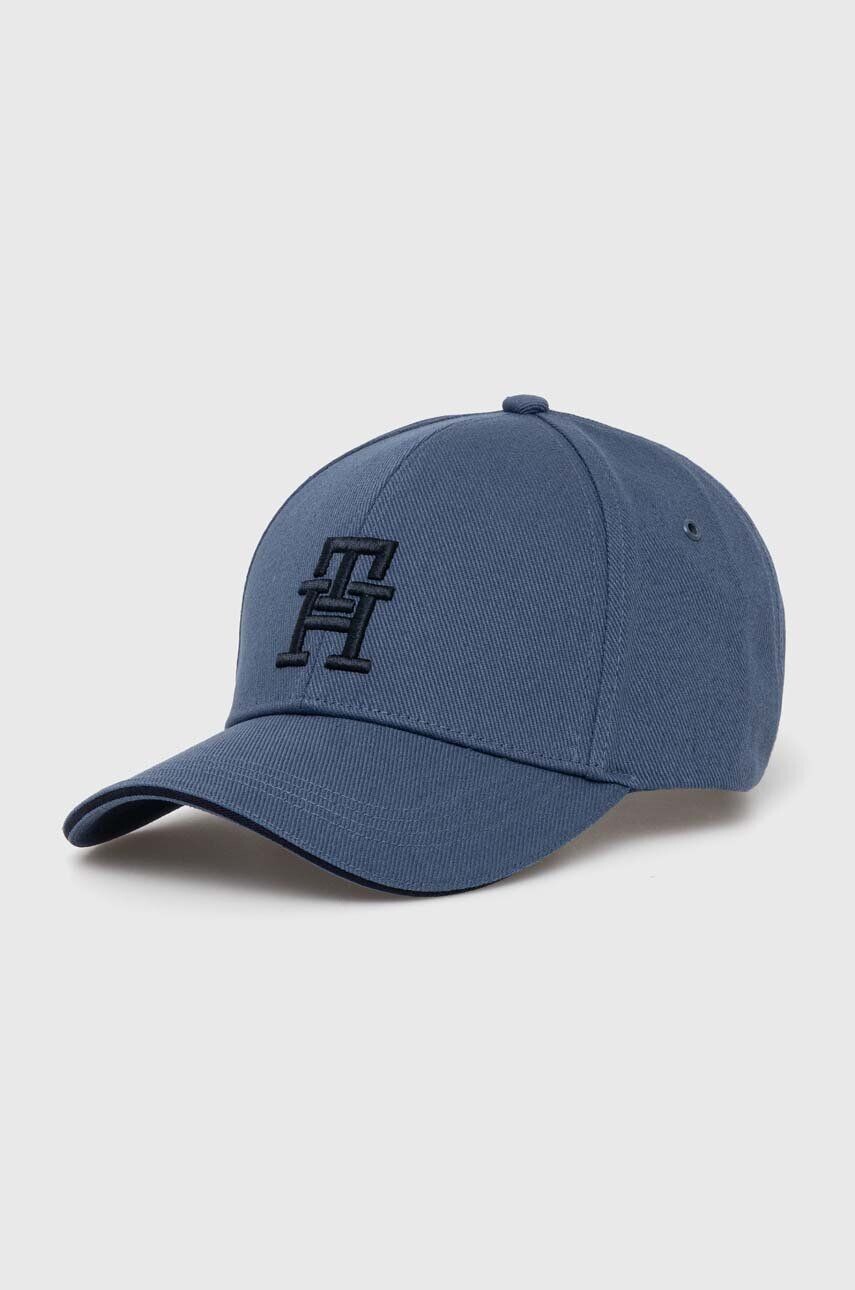 

Хлопковая бейсболка Tommy Hilfiger, темно-синий