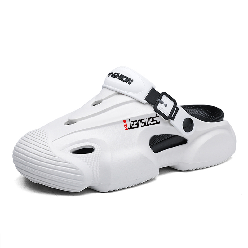 

JEANSWEST Клоги мужские бело-черные, цвет White Black