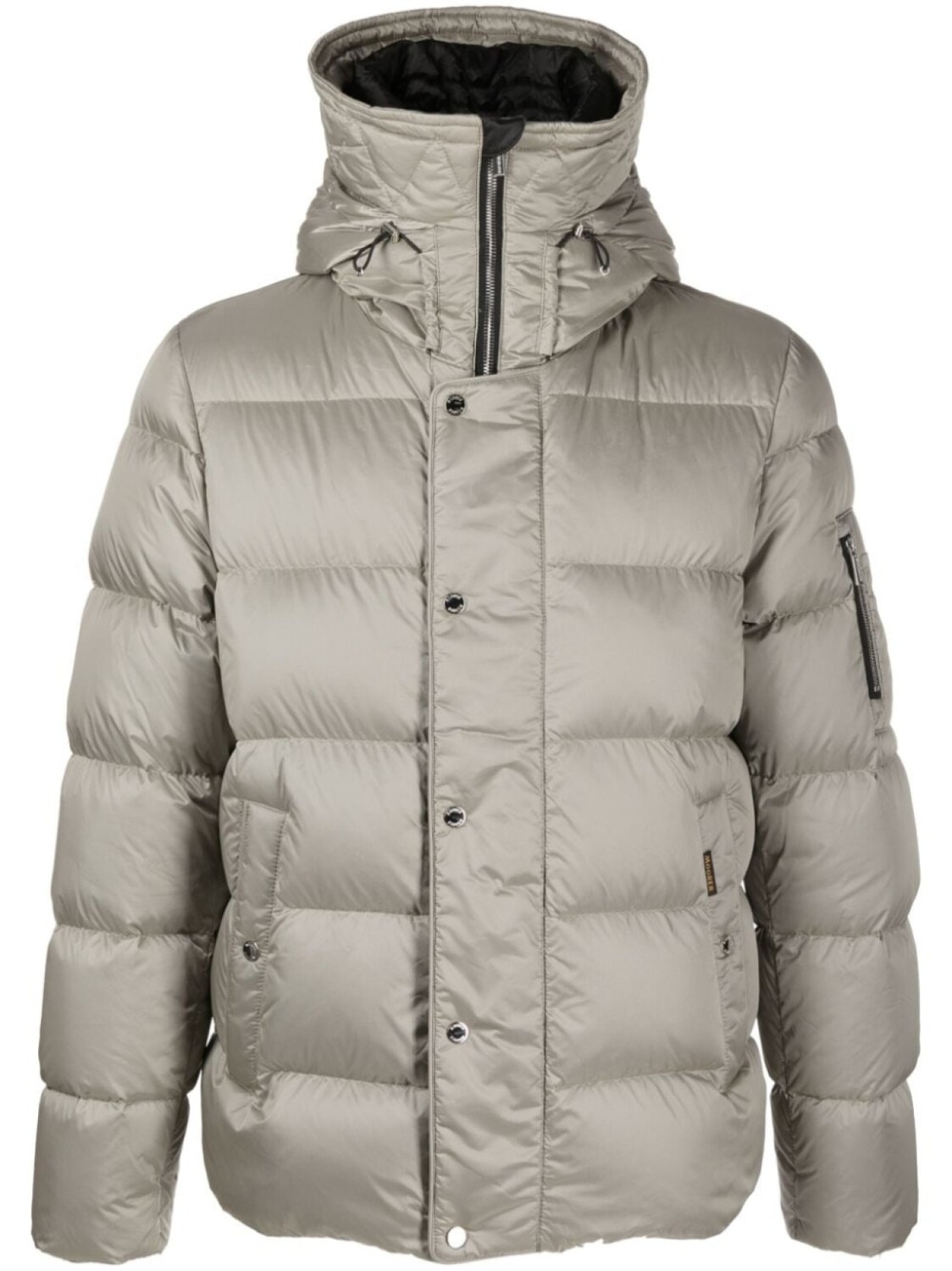

Moorer quilted hooded padded jacket, нейтральный цвет
