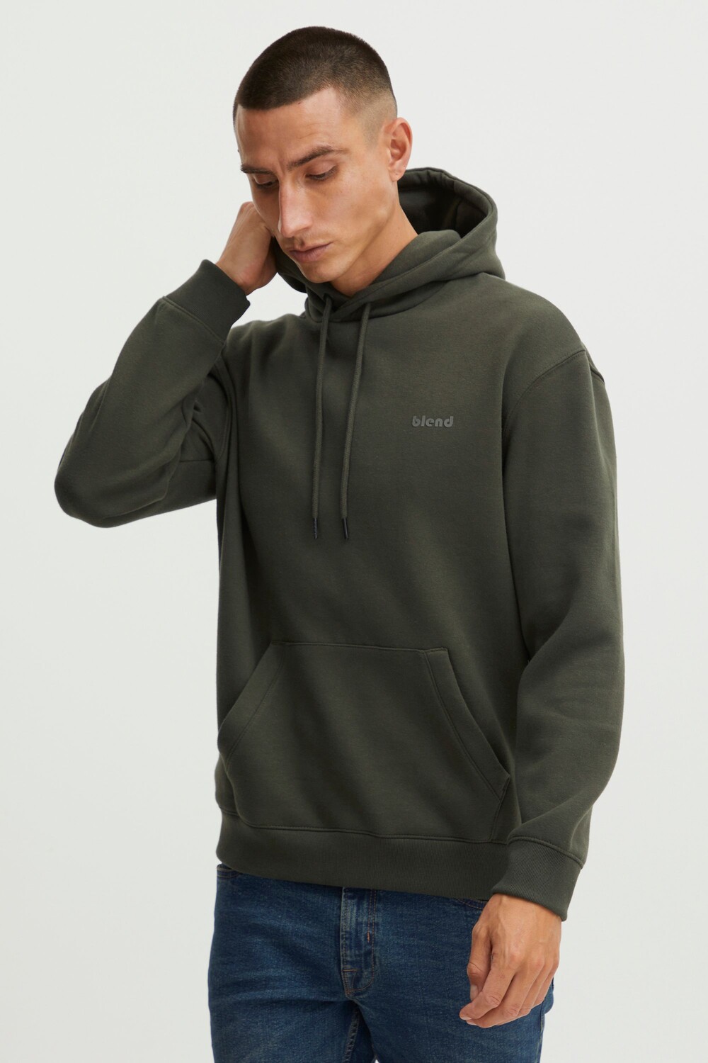 

Толстовка BLEND Kapuzen BHDownton Hood 20712536, зеленый