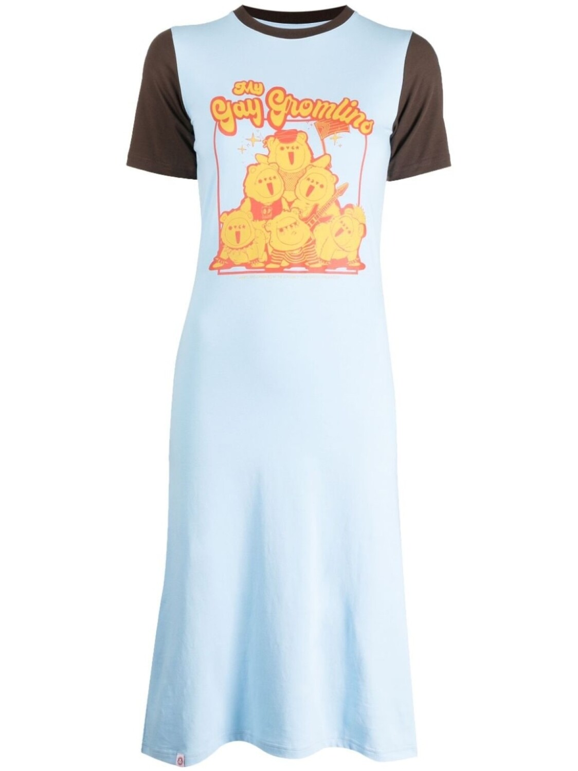 

Charles Jeffrey Loverboy платье с графичным принтом, синий