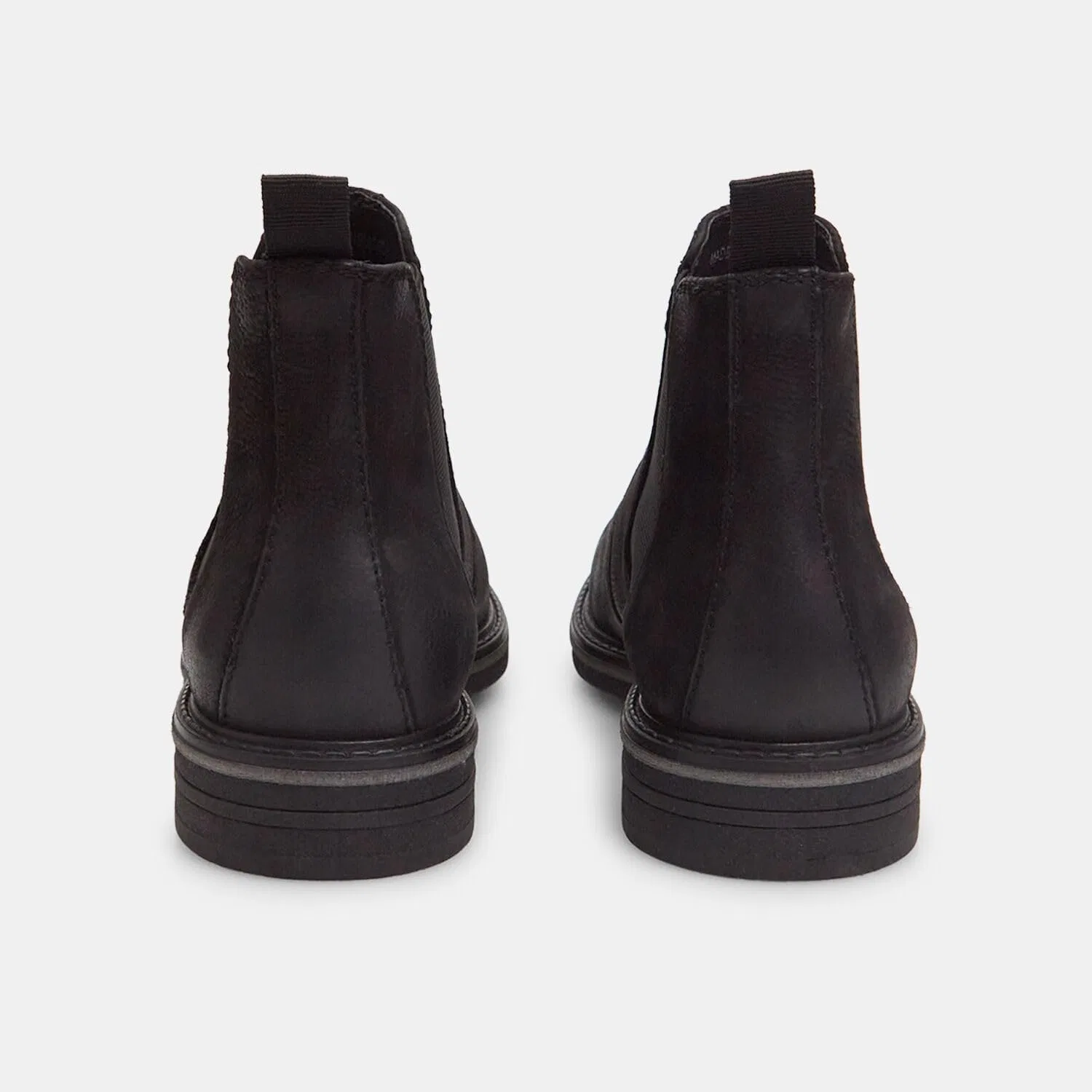Мужские ботильоны BATA Chelsea из натуральной кожи, Black — фото 3
